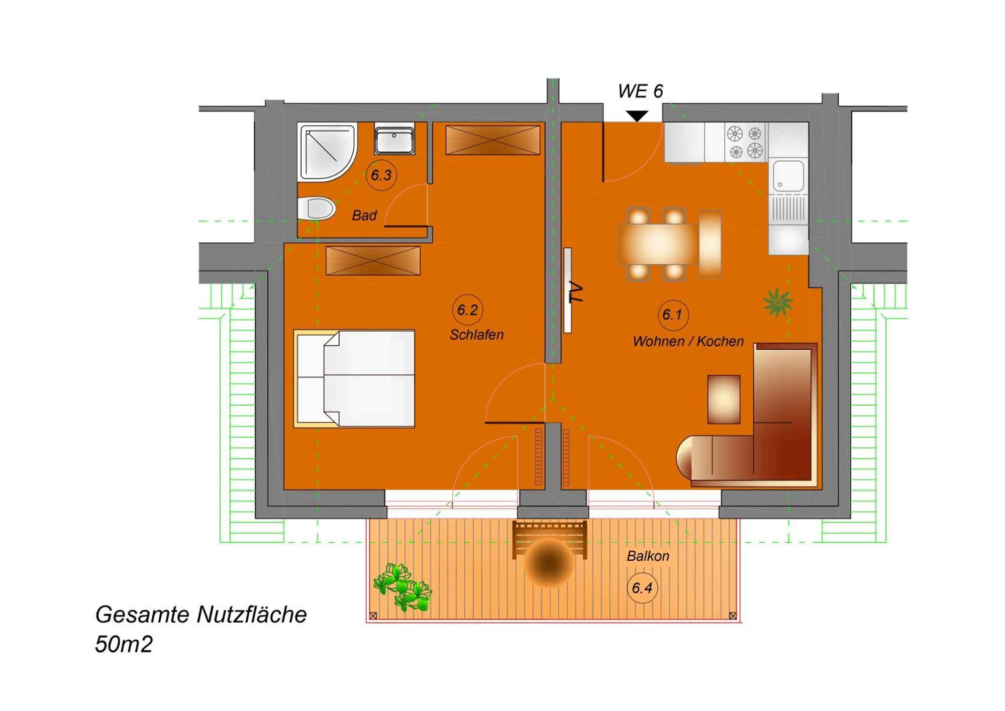 Traumhaftes Appartement Mit Balkon - Odins Blick Wohnung 6 - Mit Privatstrand, Sauna Lobbe Exteriér fotografie